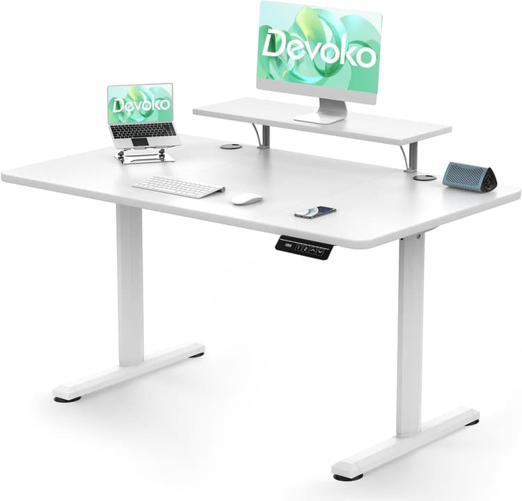 Devoko escritorio elevable eléctrico 120x60
